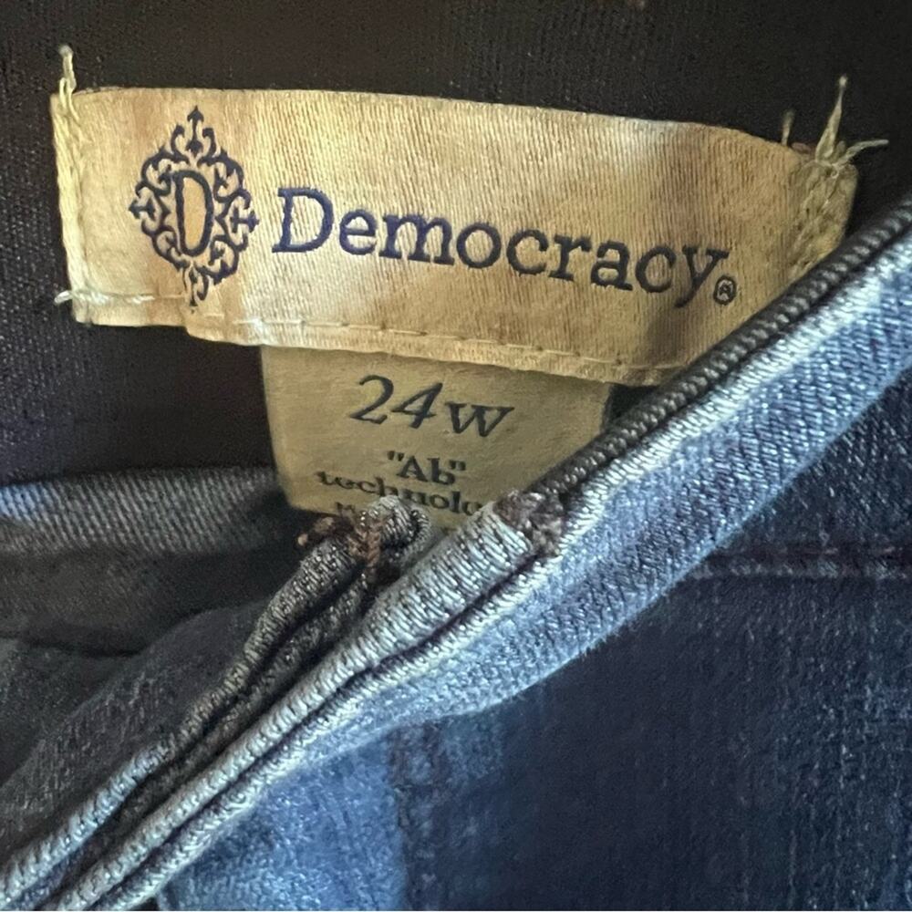 Democracy AB Technology Plus Size Jeans Size 24W - Picture 8 of 8